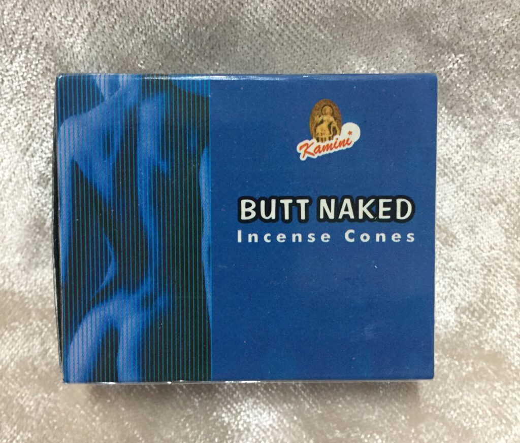 Kamini Butt Naked Incense Cones Terra Incense